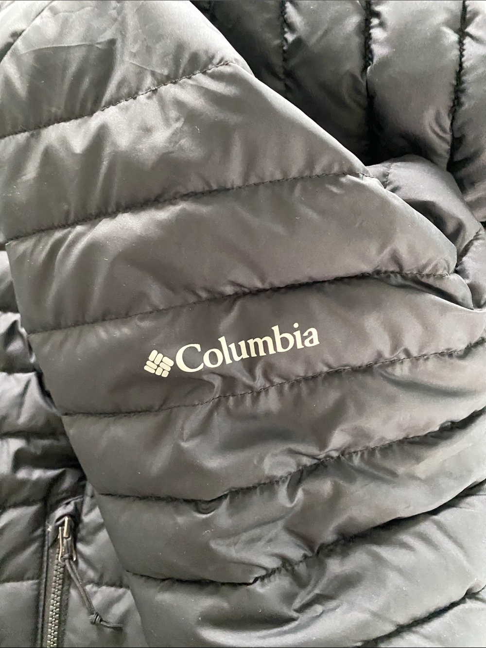 Columbia Black Quilted Packable Puffer Jacket - Picture 6 of 8